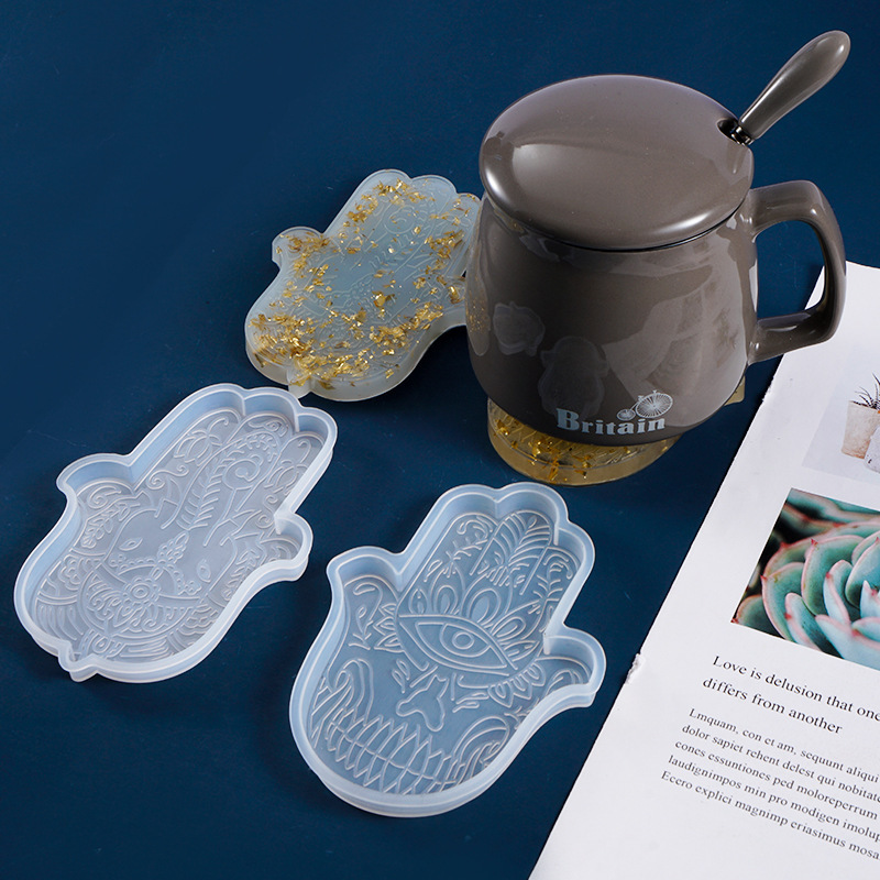 Resin Art Mould - 1 adet DIY Coaster el Fatima