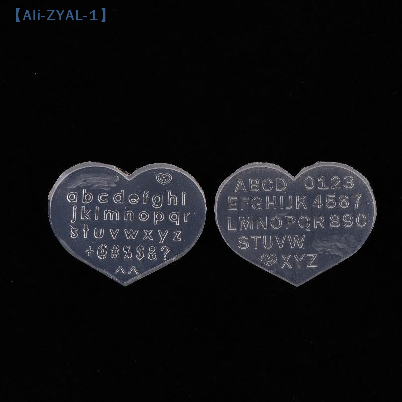 Resin Art Earrings Design - 【ZYAL-1】1/3PCS Sanat Dekorasyon Evrensel İngilizce Mektup
