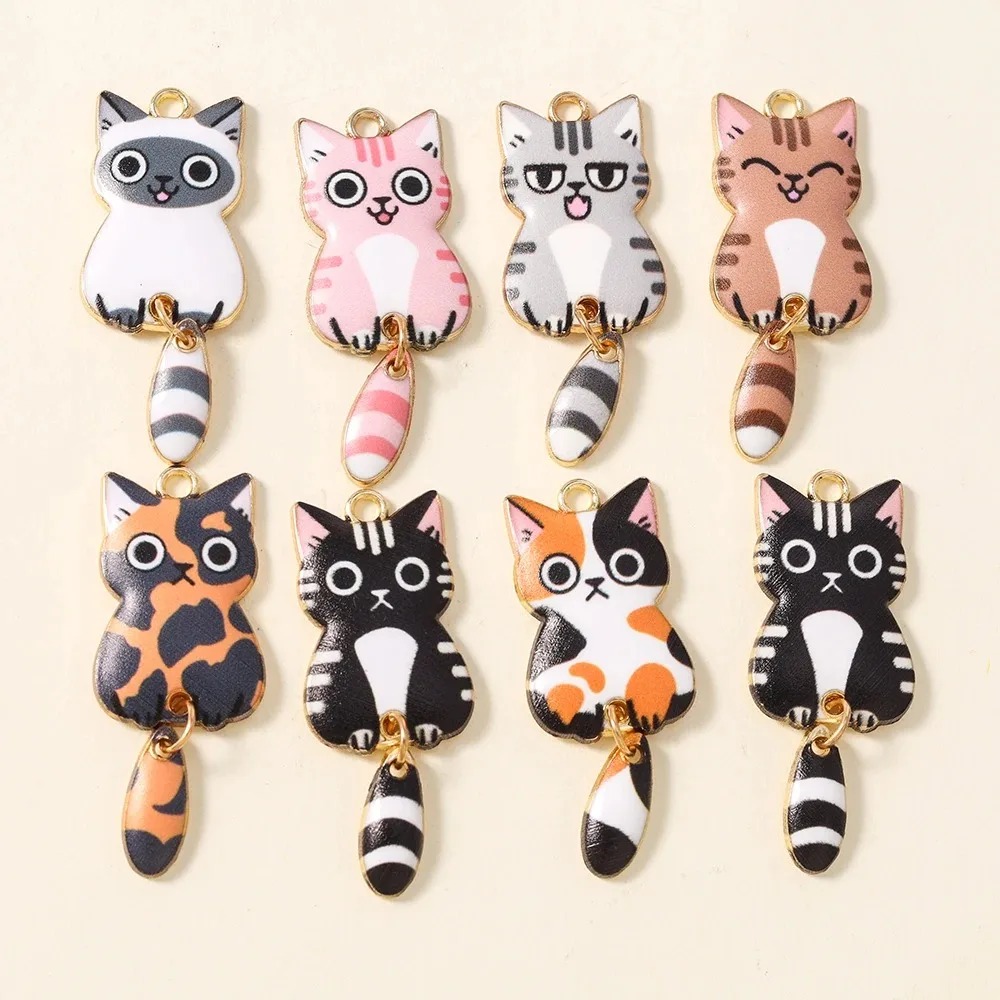 Resin Art Notes - 10 adet 16 × 39mm sevimli