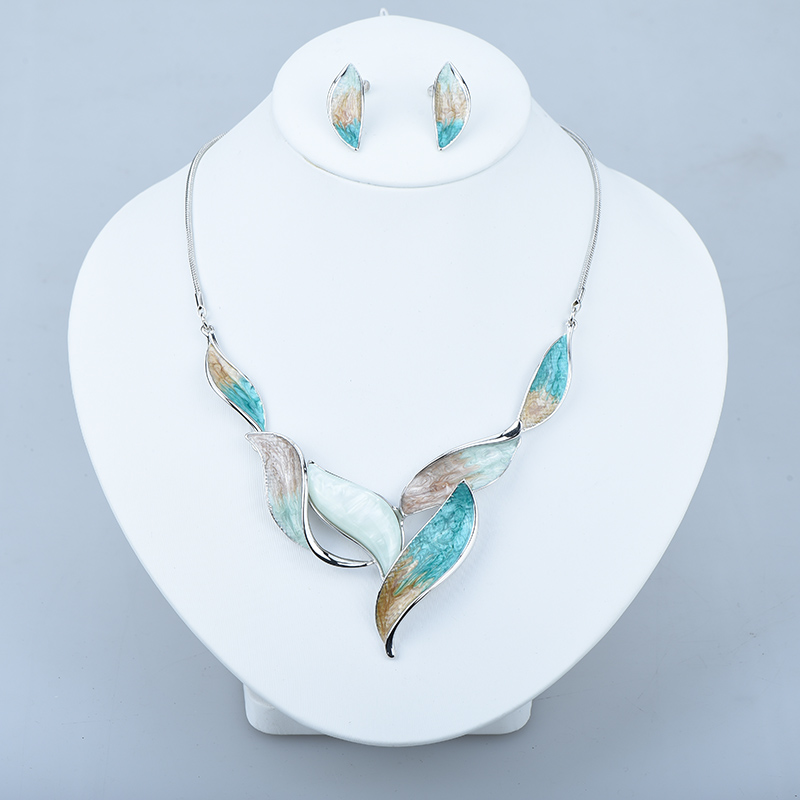 Resin Art Earrings Design - ICEYY yeni tasarım moda sanat boyama