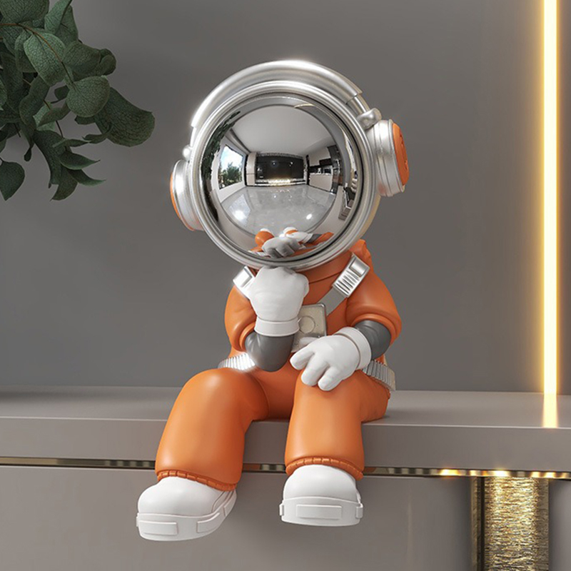 Resin Art Aesthetic - Minyatür Astronot Süsler Oturma Odası Estetik