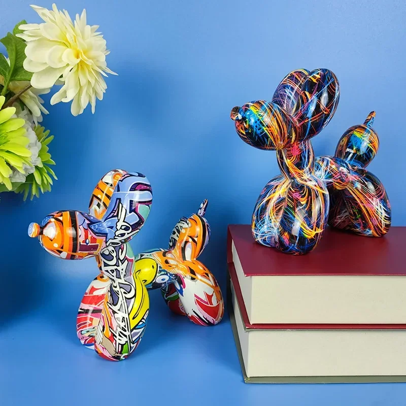 Resin Art For Anniversary Gift - İskandinav Modern sanat reçine Graffiti heykel