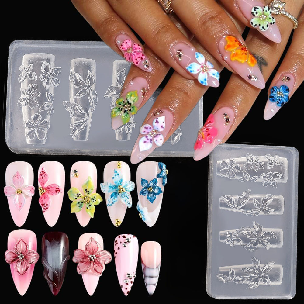 3D Çiçekler Tırnak Kalıp DIY S - Resin Art Templates Free incelemesi ve fiyatı