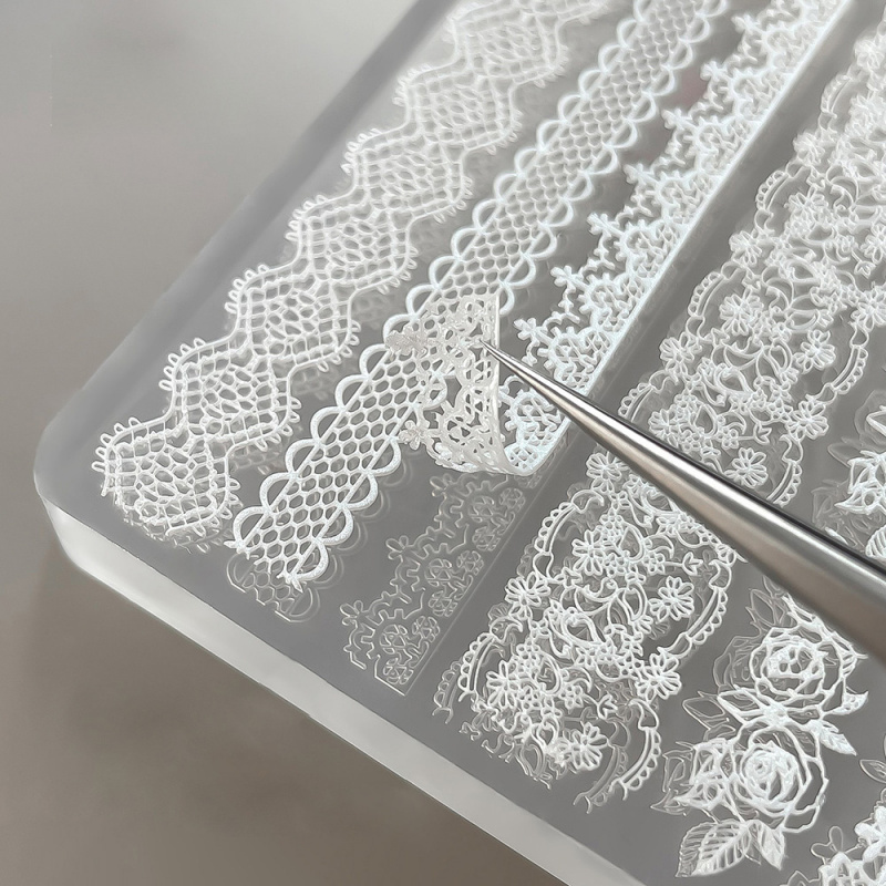 1 adet Dantel 3D Silikon Tırna - Resin Art Templates Free incelemesi ve fiyatı