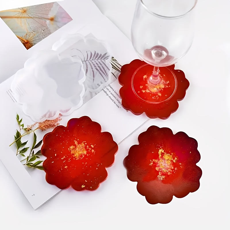5 adet Ayna Büyük Çiçek Küçük  - Resin Art Mould incelemesi ve fiyatı