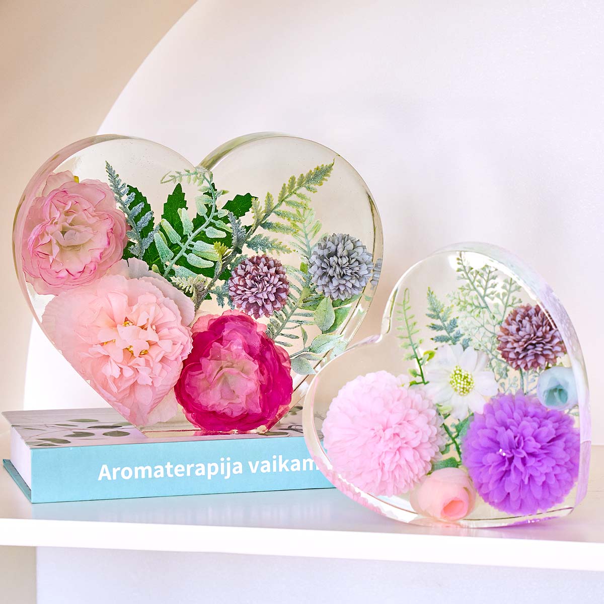 Büyük Aşk silikon kalıp DIY Ka - Resin Art Heart incelemesi ve fiyatı