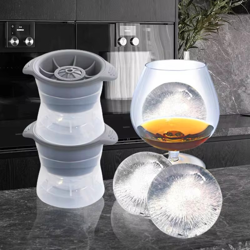 2 adet silikon küresel buz küp - Silicone Mold Ocean incelemesi ve fiyatı