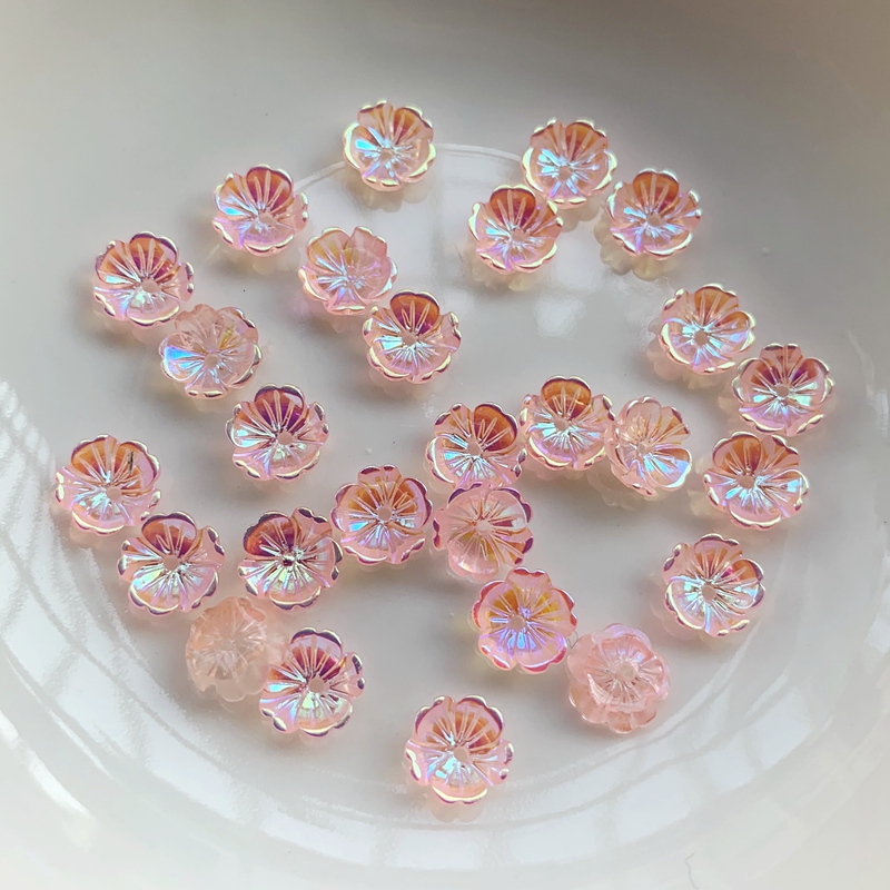 Çiçekler 8mm Küpe takı aksesua - Resin Art Earrings Design incelemesi ve fiyatı
