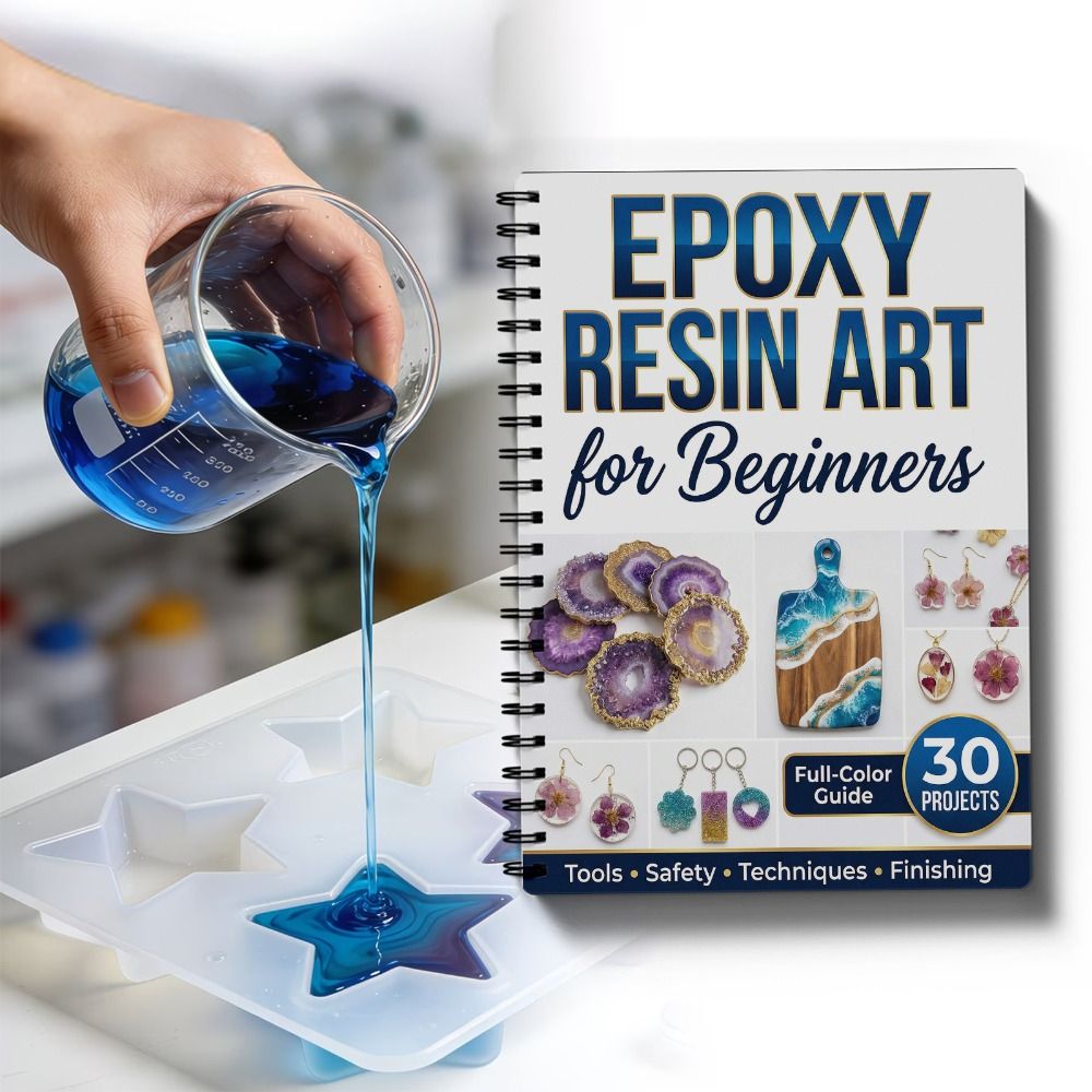 Adım Adım Epoksi Reçine Sanatı - Resin Art Tutorial incelemesi ve fiyatı