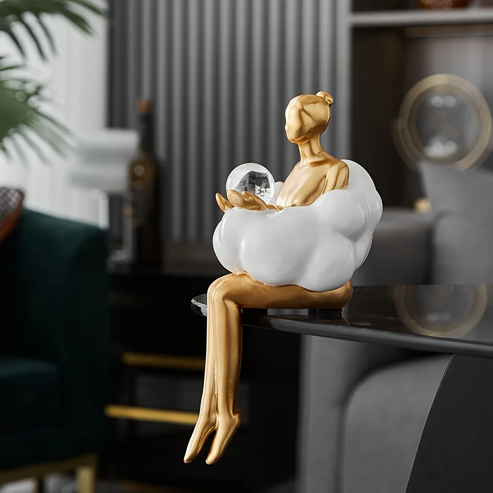 Bulut Kız Heykel Soyut Sanat Ş - Resin Art Aesthetic incelemesi ve fiyatı