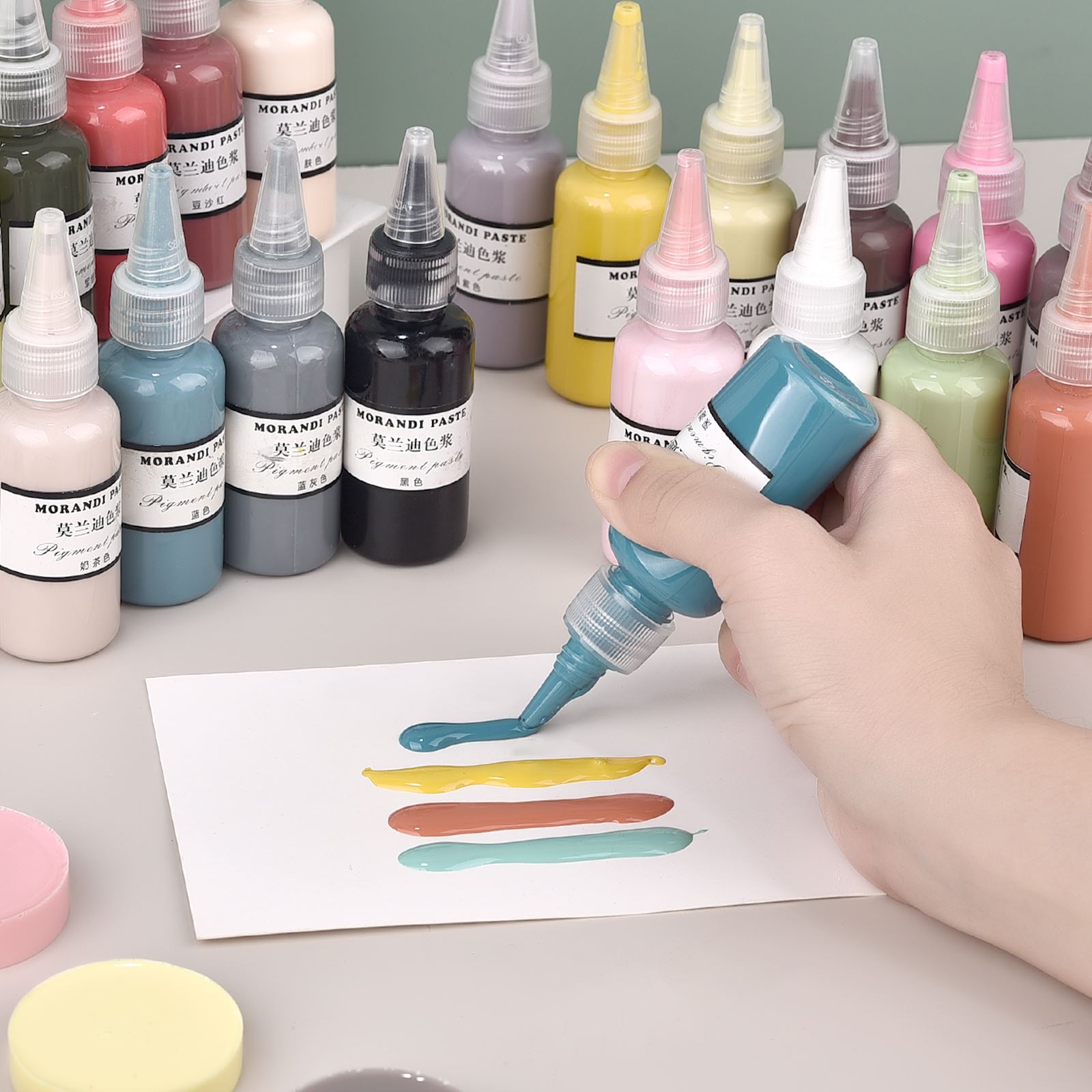 Morandi Renkler Sıvı Reçine Pi - Resin Color Paste incelemesi ve fiyatı