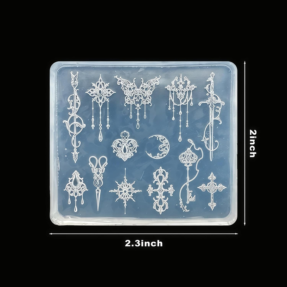 Ok Silikon Kalıp Ay Reçine Kıl - Resin Art Templates Free incelemesi ve fiyatı