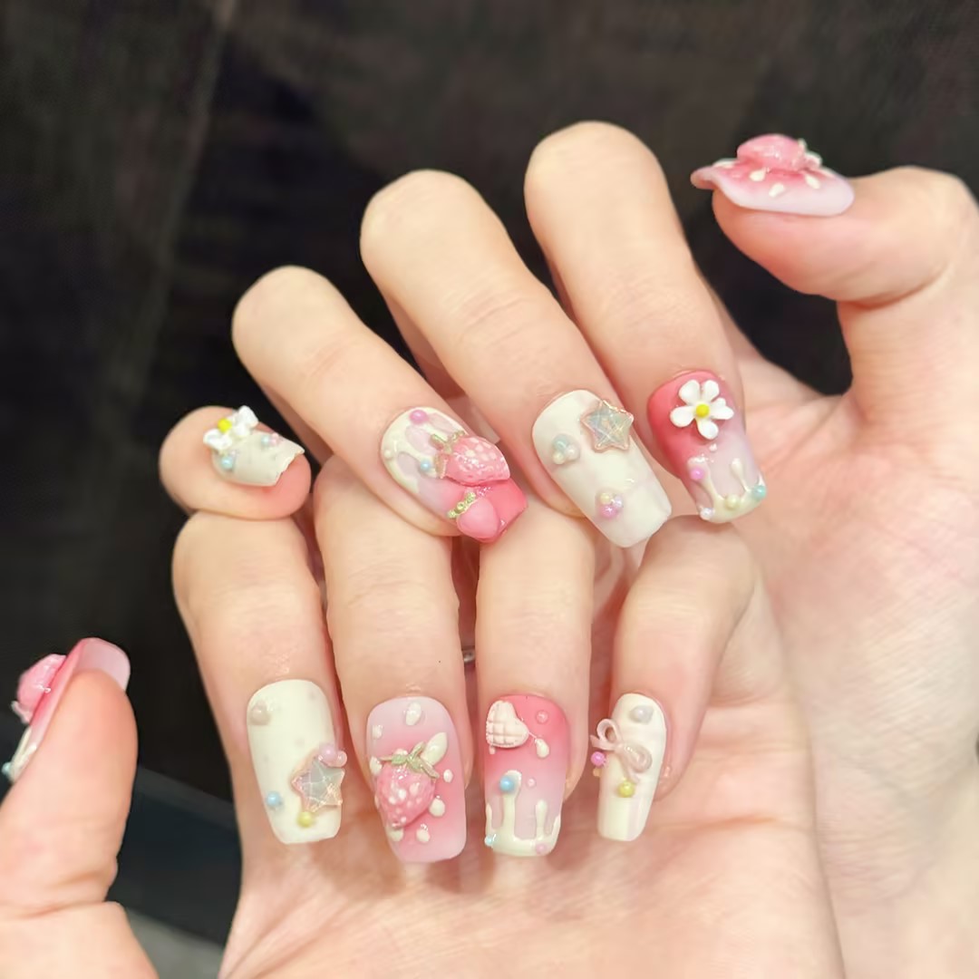 10 adet kare el yapımı takma t - Resin Art Flowers incelemesi ve fiyatı