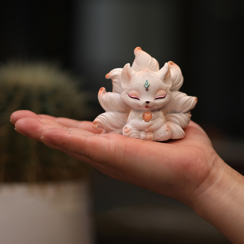 Sevimli Dokuz kuyruklu Tilki M - Resin Art Aesthetic incelemesi ve fiyatı
