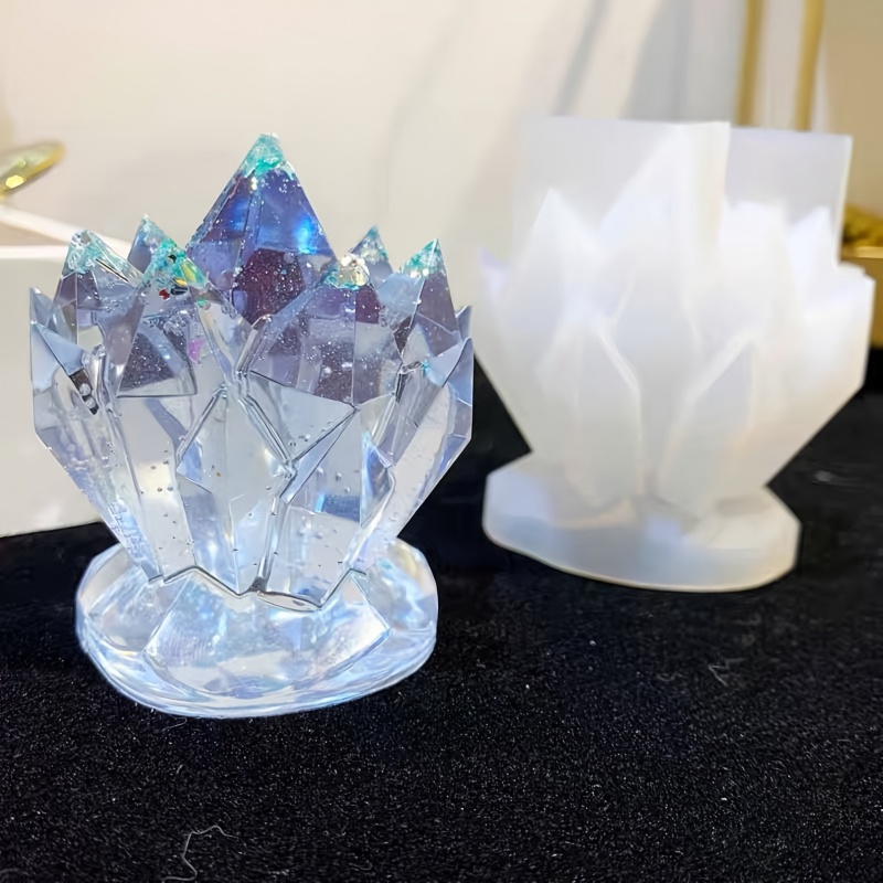 1pckristallcluster dekorative  - Resin Art Mould incelemesi ve fiyatı