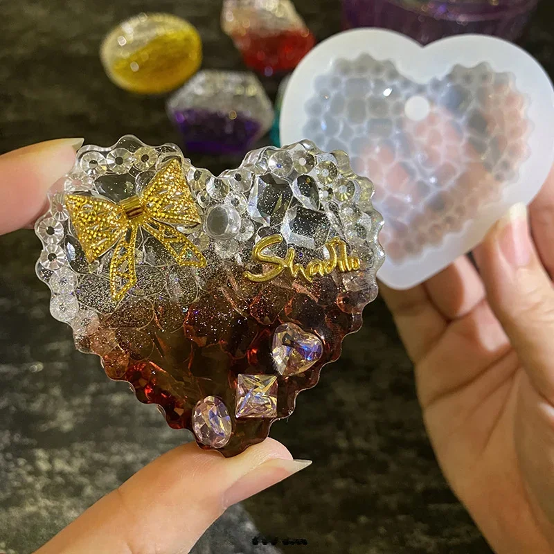 Kalp Şeklinde Kristal Epoksi R - Resin Art Heart incelemesi ve fiyatı
