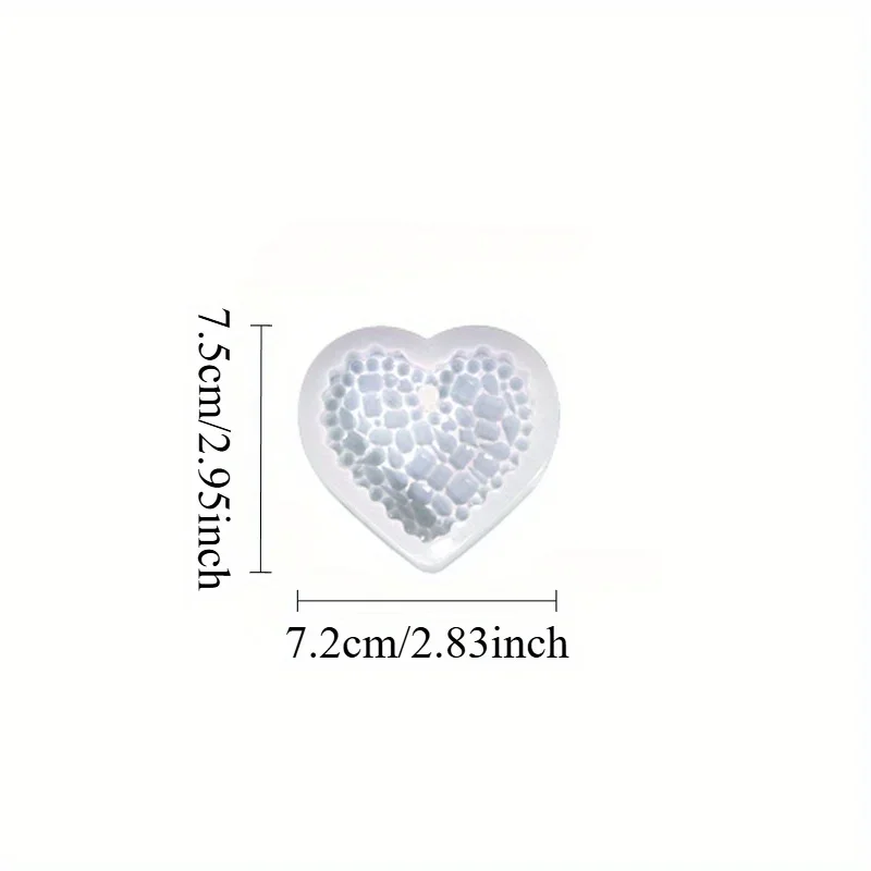 Kalp Şeklinde Kristal Epoksi R - Resin Art Heart incelemesi ve fiyatı