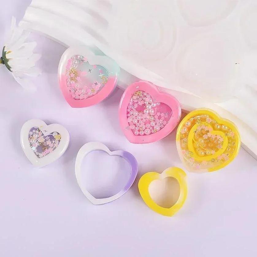Reçine Shaker Silikon Kalıplar - Resin Art Heart incelemesi ve fiyatı