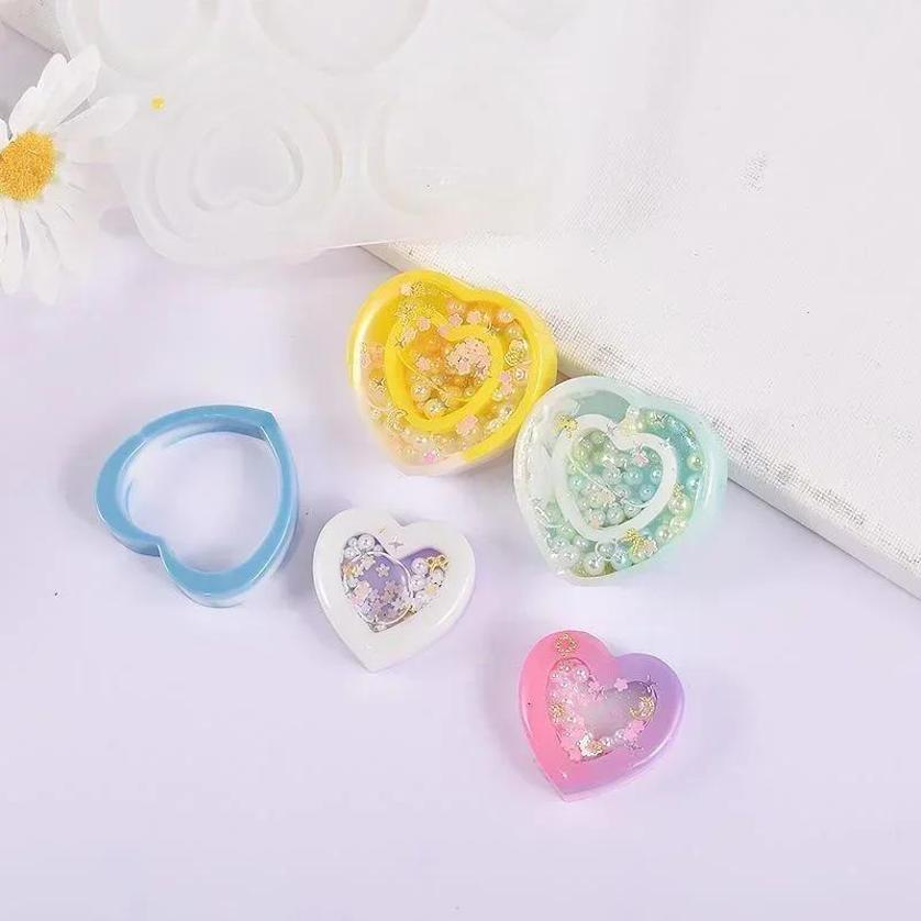 Reçine Shaker Silikon Kalıplar - Resin Art Heart incelemesi ve fiyatı