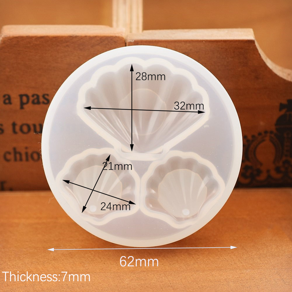 Kabuk boncuk kolye silikon kal - Silicone Mold Ocean incelemesi ve fiyatı