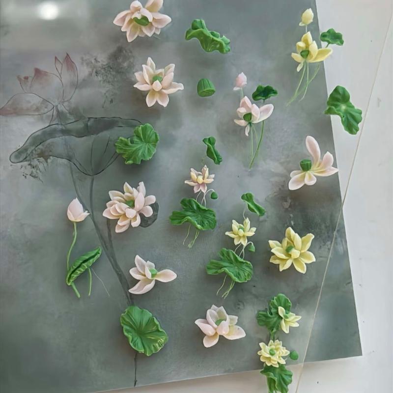 Çiçek Serisi 3D Kavisli Tırnak - Resin Art Templates Free incelemesi ve fiyatı