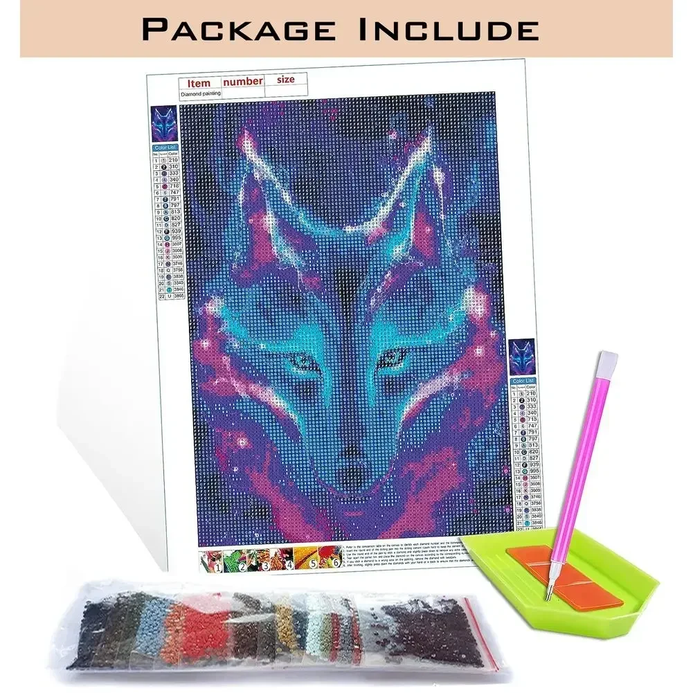 1 adet çerçevesiz Çapraz Dikiş - Resin Art Diy incelemesi ve fiyatı