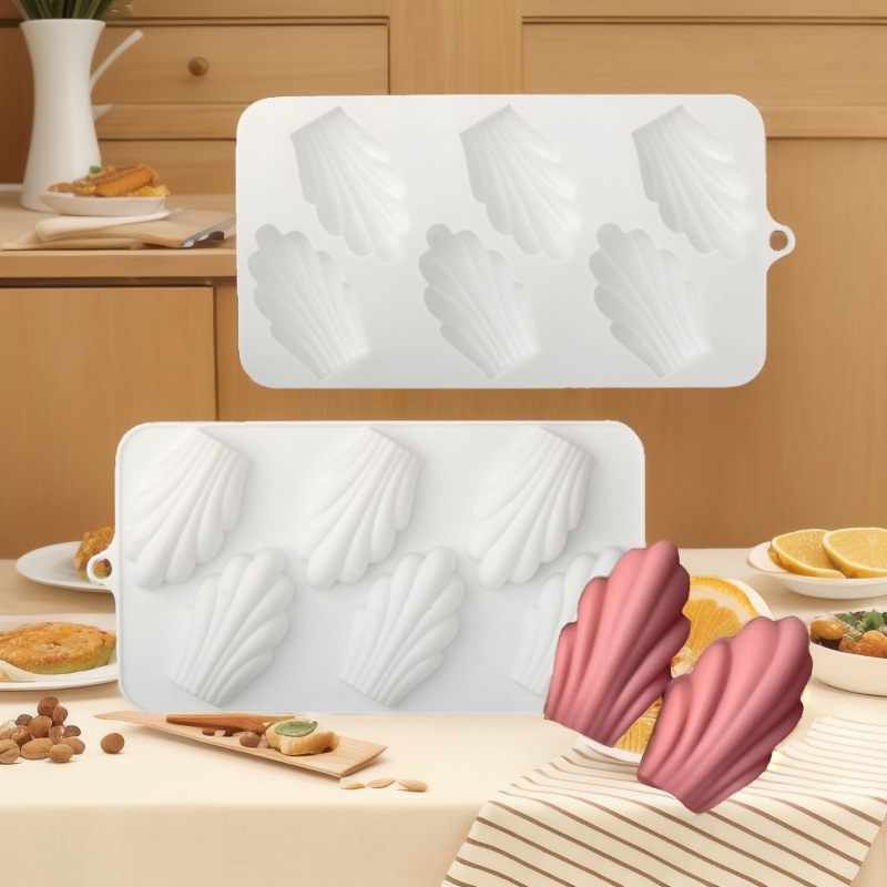 6 delikli Madeleine Tasarım Çi - Silicone Mold Ocean incelemesi ve fiyatı