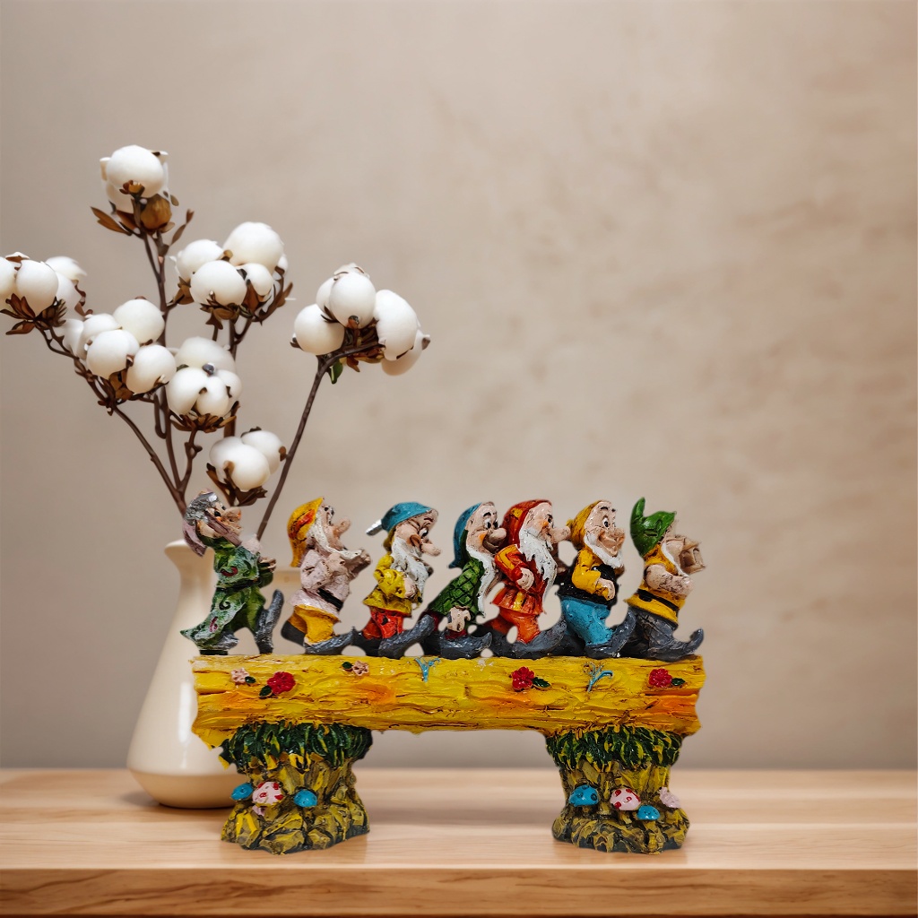 Sevimli Yedi Cüceler Kütük Hey - Resin Art Aesthetic incelemesi ve fiyatı
