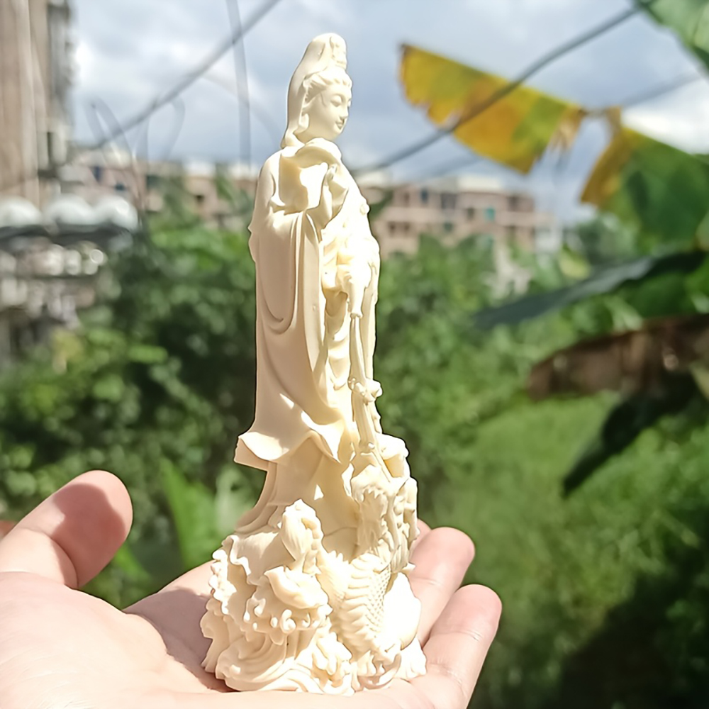 Reçine Guanyin Buda Heykeli No - Resin Art Aesthetic incelemesi ve fiyatı