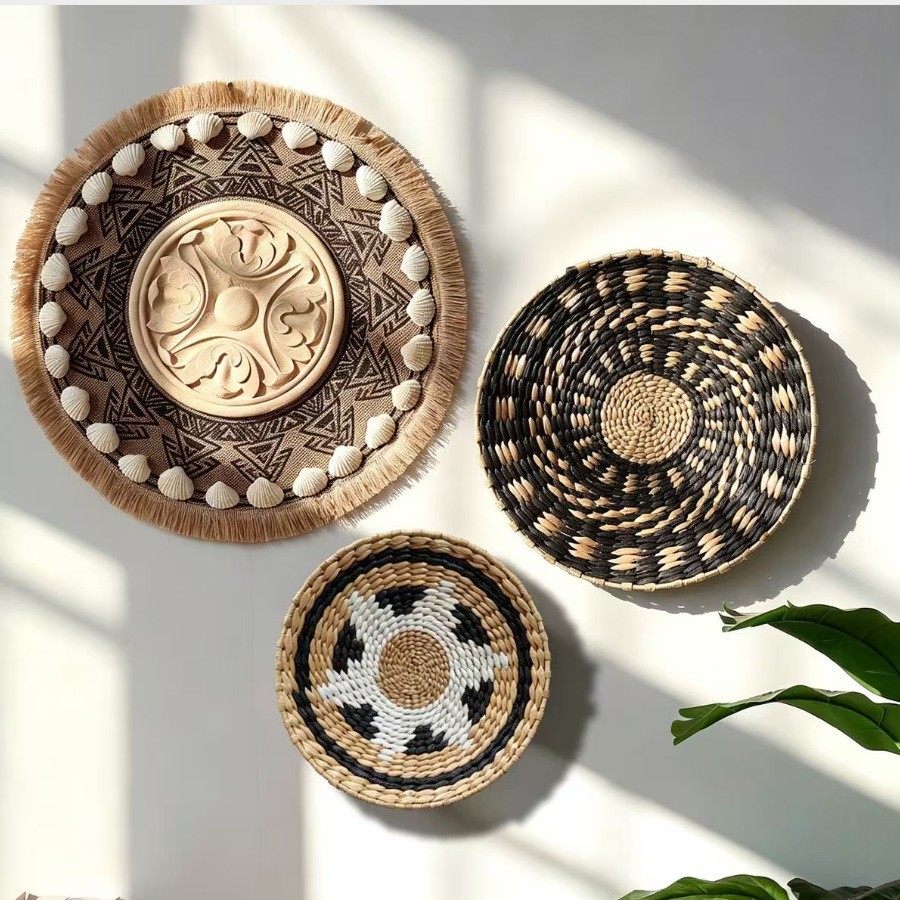 Boho Hasır Duvar Dekoru Çim Do - Resin Art Aesthetic incelemesi ve fiyatı