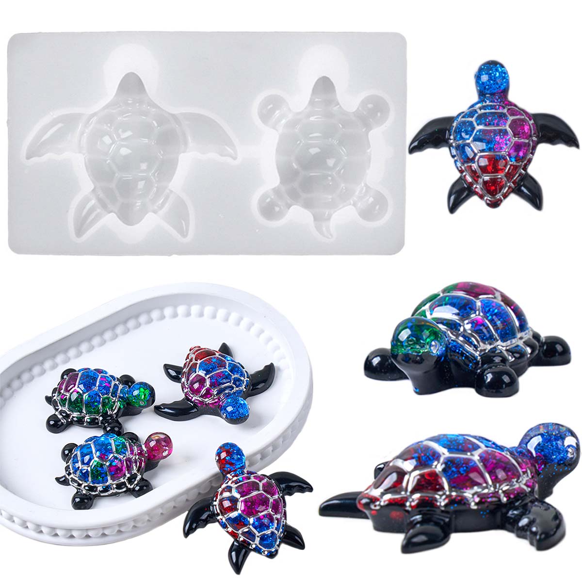 3D Deniz Kaplumbağası Anahtarl - Silicone Mold Ocean incelemesi ve fiyatı