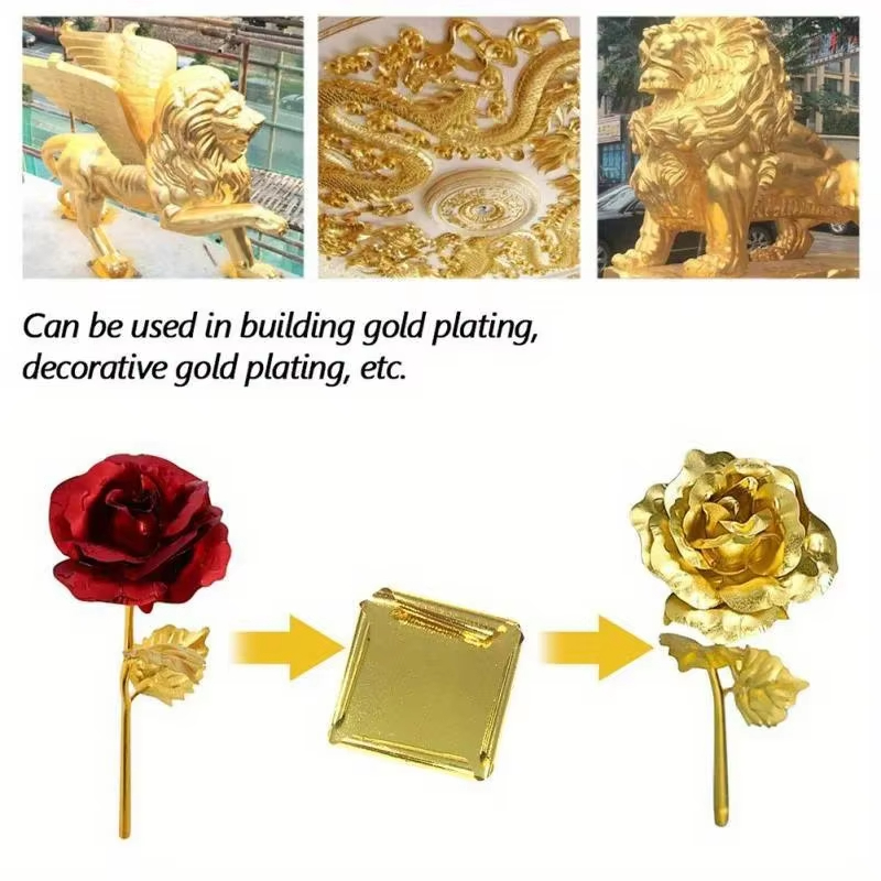 100 adet İmitasyon Altın Gümüş - Resin Art For Anniversary Gift incelemesi ve fiyatı