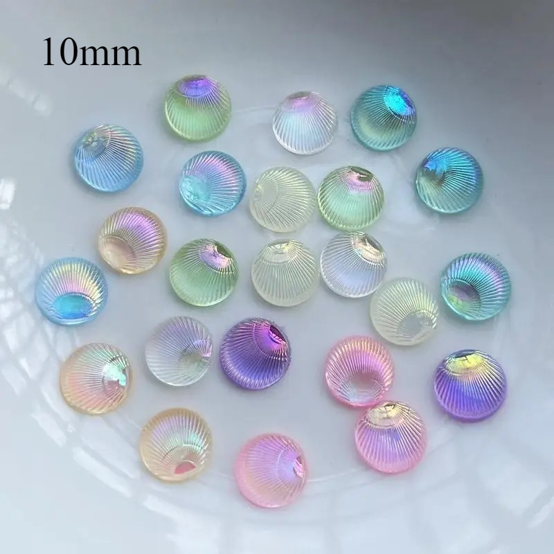 100 adet Dairesel kabuklar 3d  - Resin Art Earrings Design incelemesi ve fiyatı