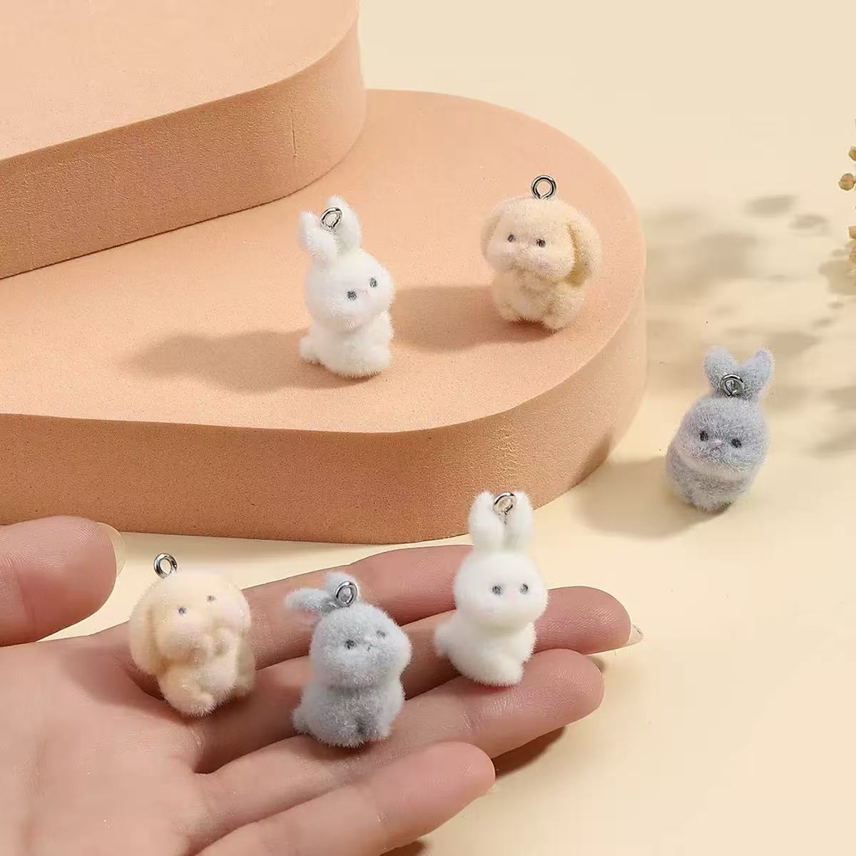 10 adet floklu küçük tavşan re - Resin Art Notes incelemesi ve fiyatı