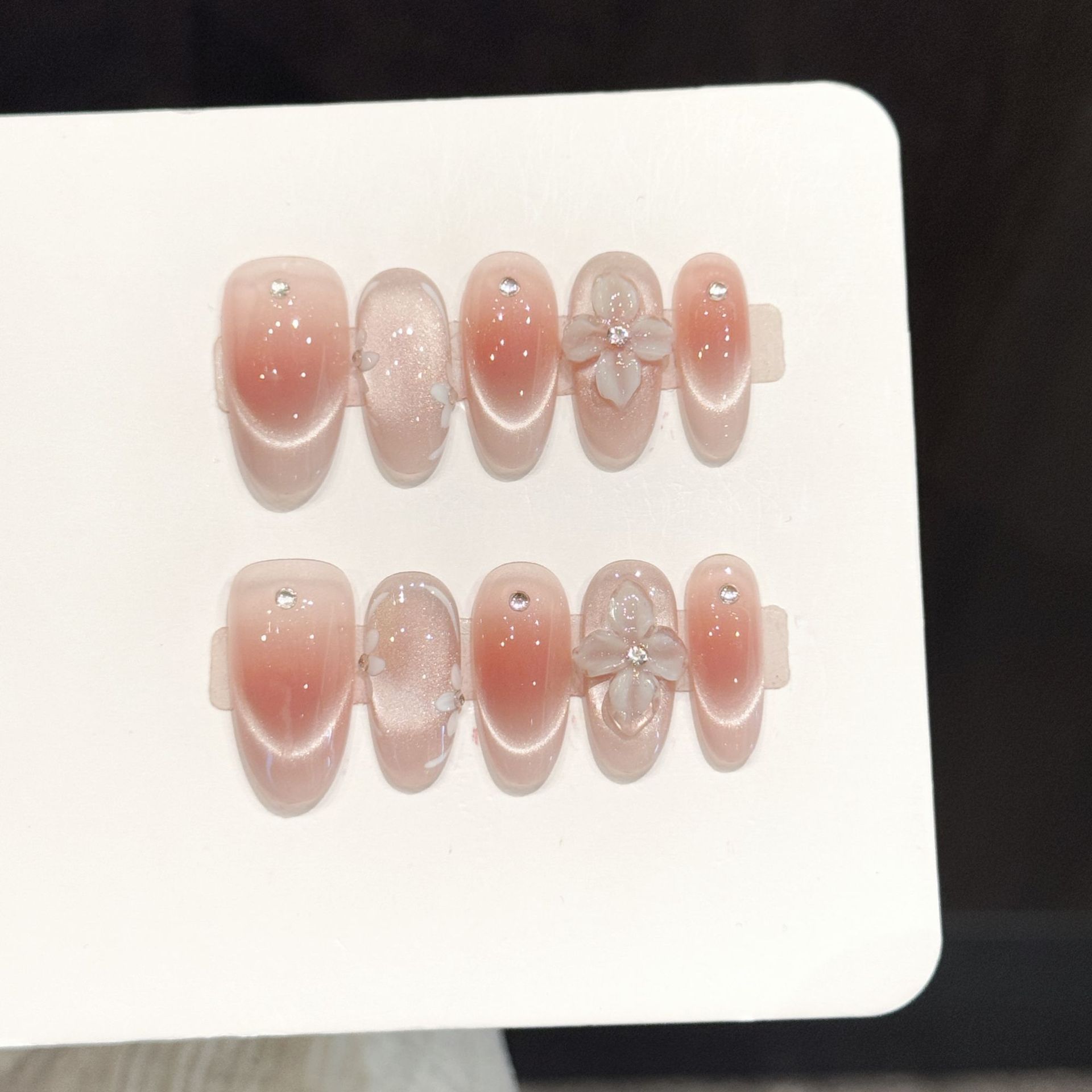 10 adet El Yapımı Takma Tırnak - Resin Art Flowers incelemesi ve fiyatı